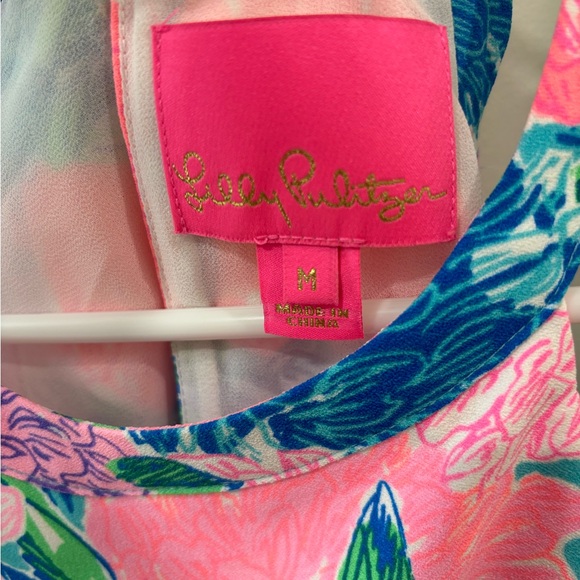 Lilly Pulitzer hydrangea halter dress - Picture 4 of 4